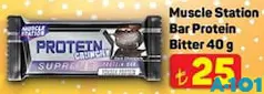 MUSCLE STATİON BAR PROTEİN BİTTER 40 G